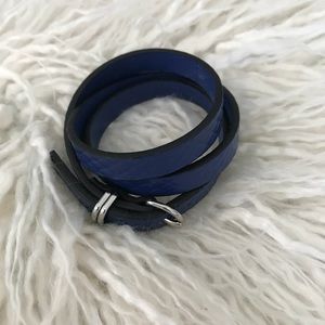 J. Crew leather bracelet
